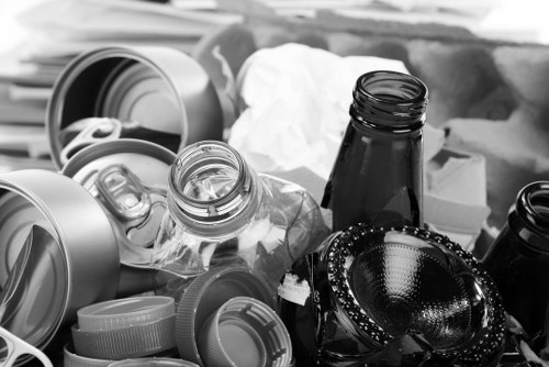 Team performing office clearance in Herne Hill with accessible equipment