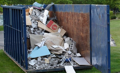 Professional house clearance team at work in Herne Hill