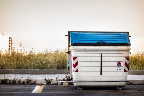 Garage clearance process with sorting and removal